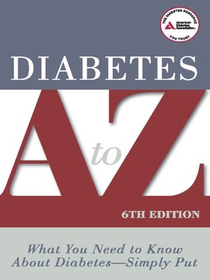 Diabetes a to Z - ebook